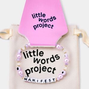 Little Words Project, "Manifest" Beaded Bracelet